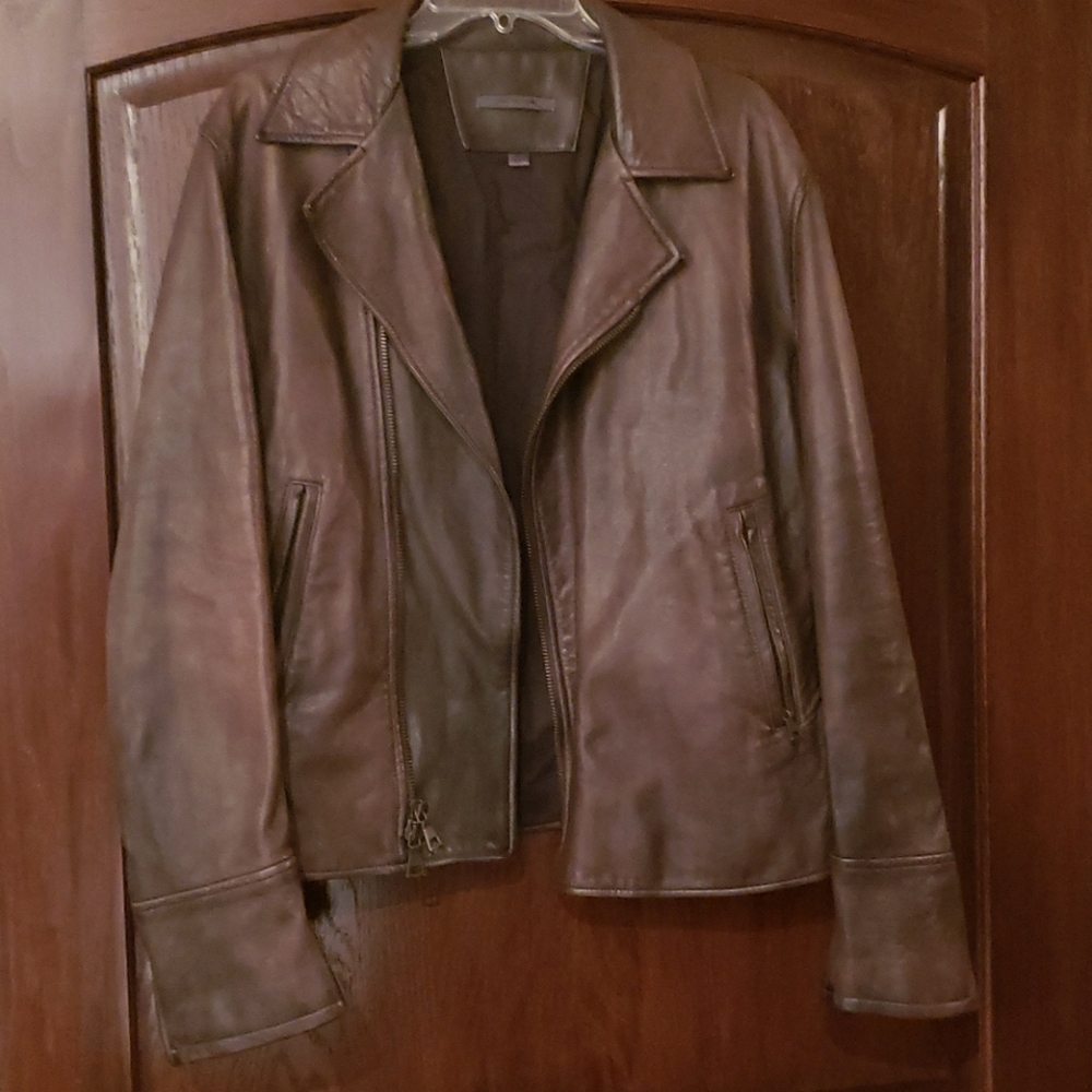 John Varvatos Leather Jacket
